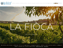 Tablet Screenshot of lafioca.com